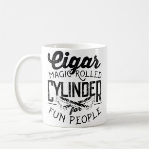 Funny Cigar Lover For Women And Men Cigar Fan Coffee Mug