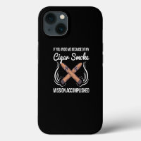 Funny Cigar Smoker Design