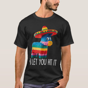 Funny Cinco De Mayo Funny Pinata Sombrero Hat Men T-Shirt