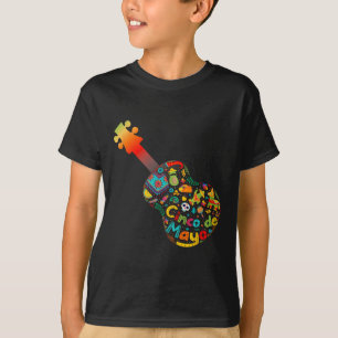 Funny Cinco De Mayo Guitar Fiesta Mexican Cinco De T-Shirt
