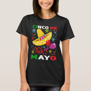 Funny Cinco De Mayo Mexican Fiesta 5 De Mayo Men W T-Shirt