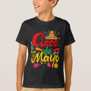 Funny Cinco De Mayo Mexican Fiesta Party 5 De Mayo T-Shirt