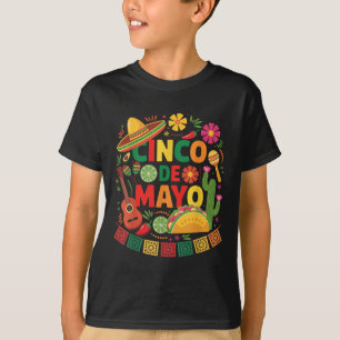 Funny Cinco De Mayo Mexican Sombrero Hat Men Women T-Shirt