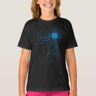 Funny Circuit Board Computer Electronics T-Shirt