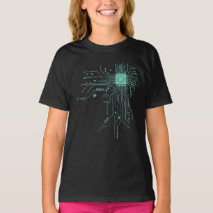 Funny Circuit Board Computer Electronics T-Shirt
