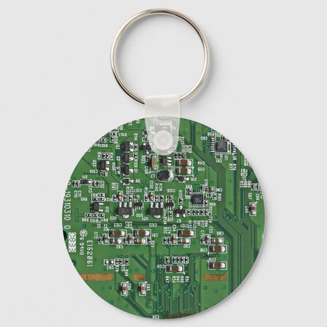 Funny circuit board key ring (Front)