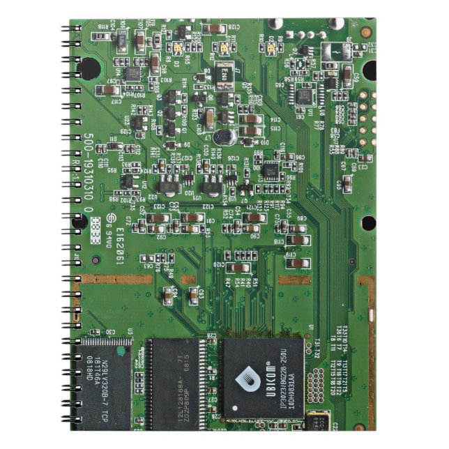 Funny circuit board notebook (Front)