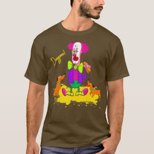 FUNNY CIRCUS CLOWN HOT DOG WIENER DOG FOOD PUN T-Shirt