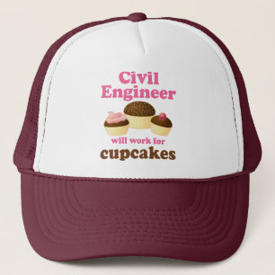 Funny Civil Engineer Trucker Hat