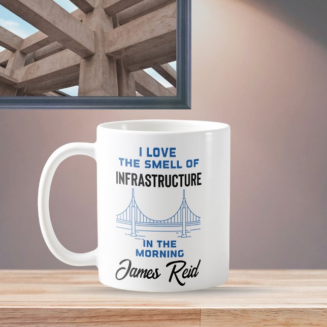Funny Civil Engineering Bridge Engineer Coffee Mug (Creator Uploaded)