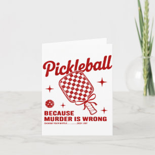 Funny Ckle Ball Outfit Women, Retro Ckleball Dink  Card