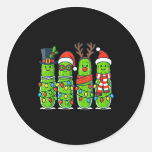 Funny Ckle Christmas Loves Ckles Xmas Men Women Ki Classic Round Sticker