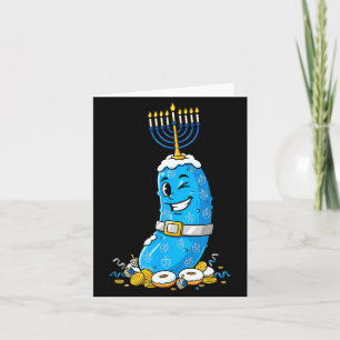 Funny Ckle Dreidel Menorah Hanukkah Kids Womens Me Card
