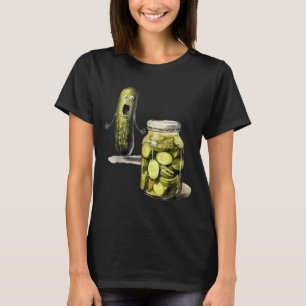 Funny Ckle Surprise A Cuber And A Jar Of Sliced Ck T-Shirt