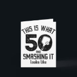 Funny Ckleball 50th Birthday 50 Years Old Love Ckl Card<br><div class="desc">Funny Ckleball 50th Birthday 50 Years Old Love Ckleball</div>