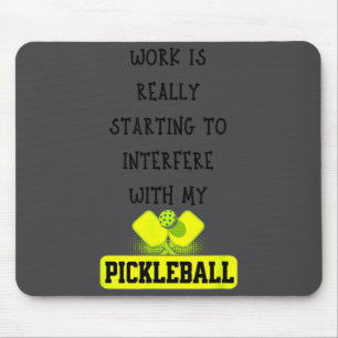 Funny Ckleball Work Quote Ckleball Lover Office Jo Mouse Mat
