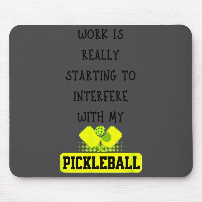 Funny Ckleball Work Quote Ckleball Lover Office Jo Mouse Mat (Front)
