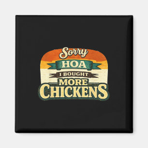 Funny Ckyard Chicken Owner Design – Urn Hen Lover Magnet
