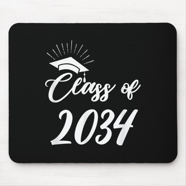 Funny Cl Of 20 Grow With You 2021 2022 Graduation  Mouse Mat (Front)