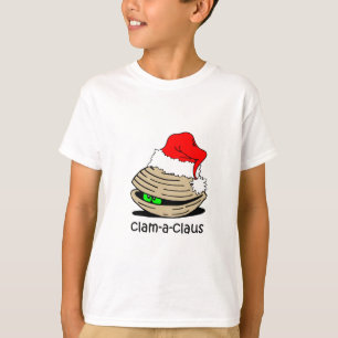 Funny clam Christmas T-Shirt