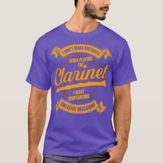Funny Clarinet Player Clarinetist Gift  T-Shirt