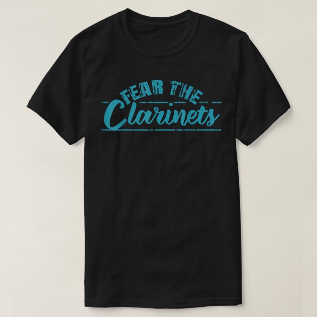 Funny Clarinet Player Matching Costume Gift3 T-Shirt (Design Front)