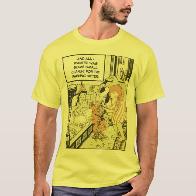 Funny classic Ali Baba Cartoon T-Shirt (Front)