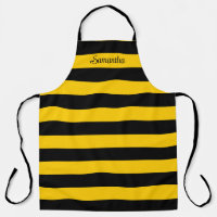 Funny Classic Bumble Bee Stripes Striped Pattern