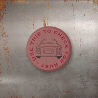 Funny Classic Figaro Car Rust Magnet