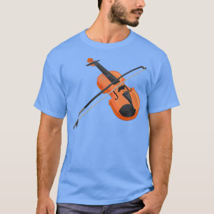 Funny Classic Music Lover Cute Violinists Musician T-Shirt