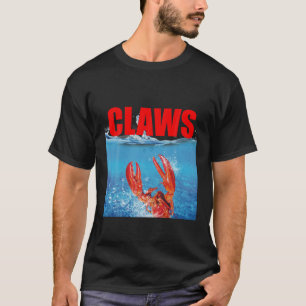 Funny Claws Lobster T Shirt Crab Fishing Maine Vac