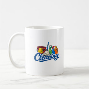 Funny Cleaning Lady Housekeeping Housekeeper Coffee Mug