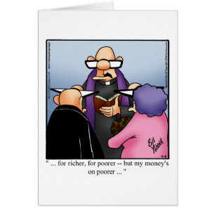 Funny Clergy Appreciation Weekend Card