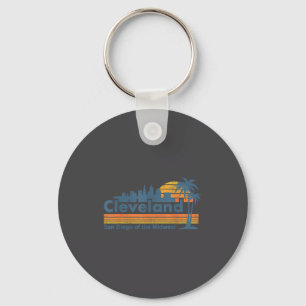 Funny Cleveland Skyline San Diego Of The Midwest R Key Ring