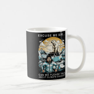 Funny Climate Change Polar Bear Environmental Prot Coffee Mug