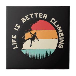 Funny Climbing Tile