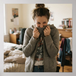 Funny Clothing Sniff Test Relatable Poster