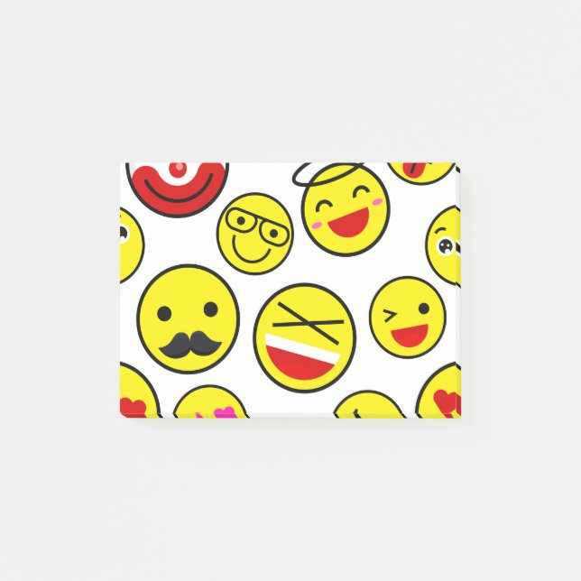 funny clown emojis post-it notes (Front)