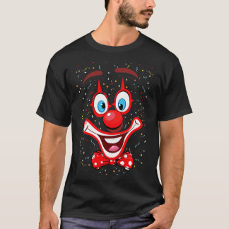funny clown face TShirt