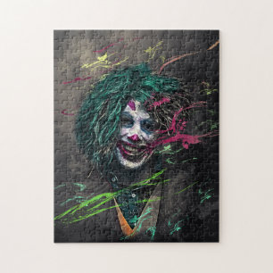 funny clown jigsaw puzzle