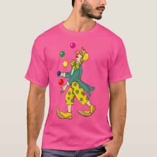 Funny Clown Juggling Juggler Balls Circus Comedy T-Shirt