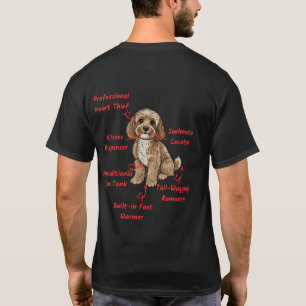 Funny Cockapoo Anatomy - Unique Valentine Gift T-Shirt