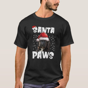 Funny Cockapoo Christmas Lights Tree Dog Lover Xma T-Shirt