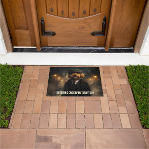 Funny Cockapoo Doormat Dog Door Mat Gift