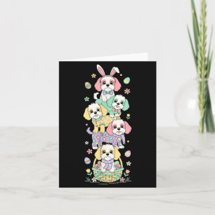 Funny Cockapoo Easter Egg Kids Mens Womens Easter Card
