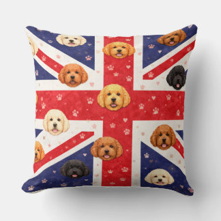 Funny Cockapoo Gift | UK Cockapoo Cushion