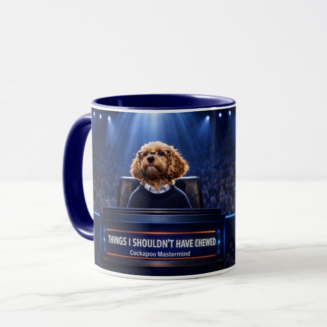 Funny Cockapoo Mug | My Cockapoo Ate It Gift  (Front Left)