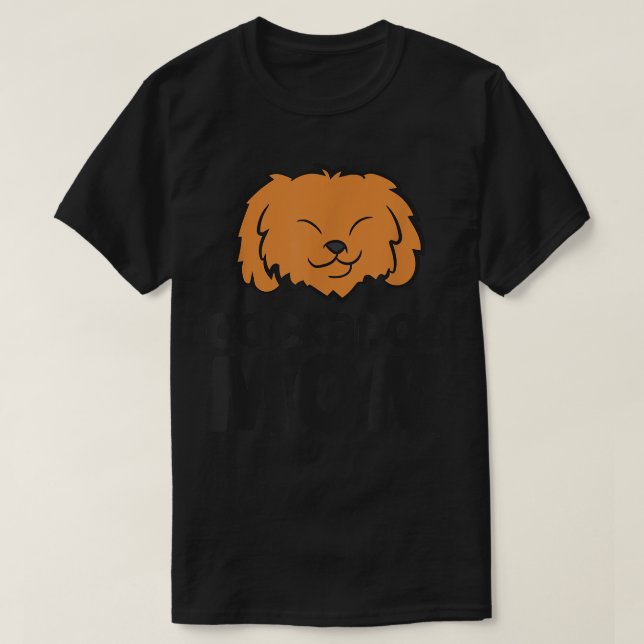 Funny Cockapoo Mum Cockapoo Dog  T-Shirt (Design Front)