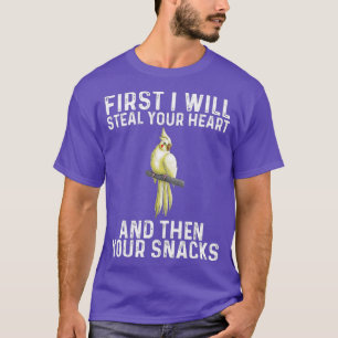 Funny Cockatiel Gift For Men Women Bird Parrot T-Shirt