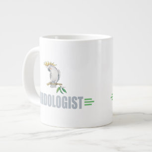 Funny Cockatiel Large Coffee Mug